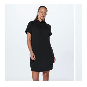 Women's Yitty Hoodie Dress 6X Black